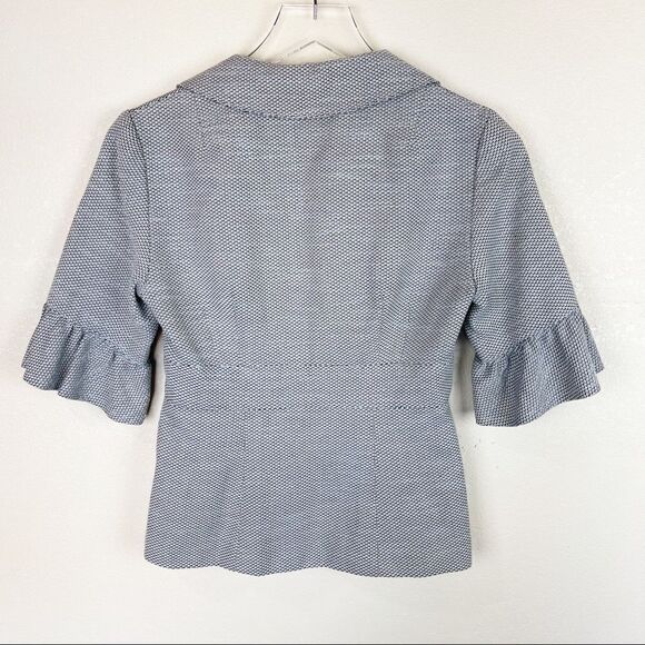 Nanette Lepore Y2k 2000s Vintage Short Sleeve Blazer Size 2 - Picture 5 of 6